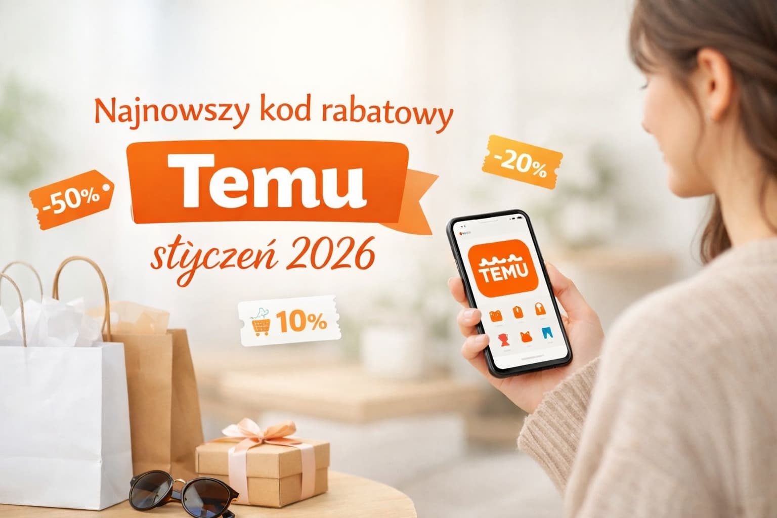 Najnowszy kod rabatowy Temu styczeń 2026 – najlepsze promocje
